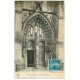 carte postale ancienne 10 ARCIS-SUR-AUBE. Portail de l'Eglise 1923