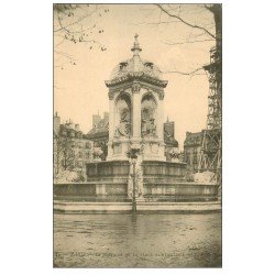 PARIS 06. Fontaine Place Saint-Sulpice