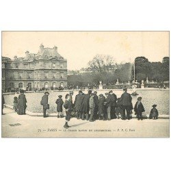 PARIS 06. Le Grand Bassin du Luxembourg vers 1900