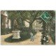 PARIS 06. Square Saint-Germain-des-Prés 1910 Aqua Photo