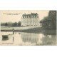 carte postale ancienne 10 BARBNTHAL. Le Château et Passeur en barge 1920