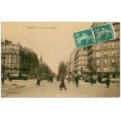 carte postale ancienne PARIS 07. Avenue Rapp 1909