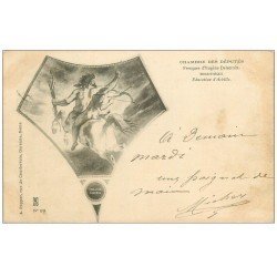 PARIS 07. Chambre Députés 1904 Fresques Delacroix Achille