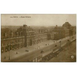 carte postale ancienne PARIS 07. Ecole Militaire