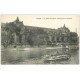 carte postale ancienne PARIS 07. Gare Quai Orsay et Palais. Bateau Mouche Byrrh et Maggi