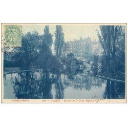 PARIS 07. Jardin Tour Eiffel 1907