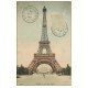 carte postale ancienne PARIS 07. La Tour Eiffel 1907