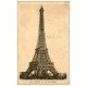 carte postale ancienne PARIS 07. La Tour Eiffel 1938