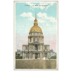 carte postale ancienne PARIS 07. Les Invalides Dôme 1906