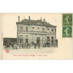 carte postale ancienne 10 BAR-SUR-AUBE. Le Palais de Justice