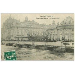 PARIS 07. Palais d'Orsay Légion d'Honneur Crue 1910