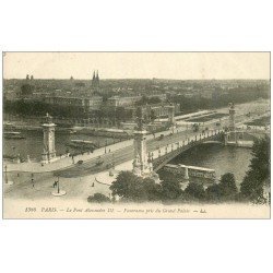 PARIS 07. Pont Alexandre III 1919