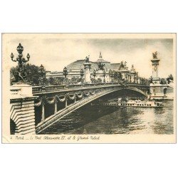 PARIS 07. Pont Alexandre III 1937