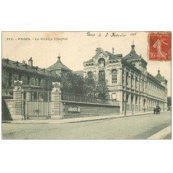 PARIS 08. Collège Chaptal 1907