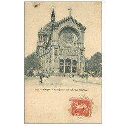 PARIS 08. Eglise Saint-Augustin. 1912