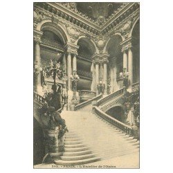 PARIS 08. L'Opéra et l'Escalier 1913