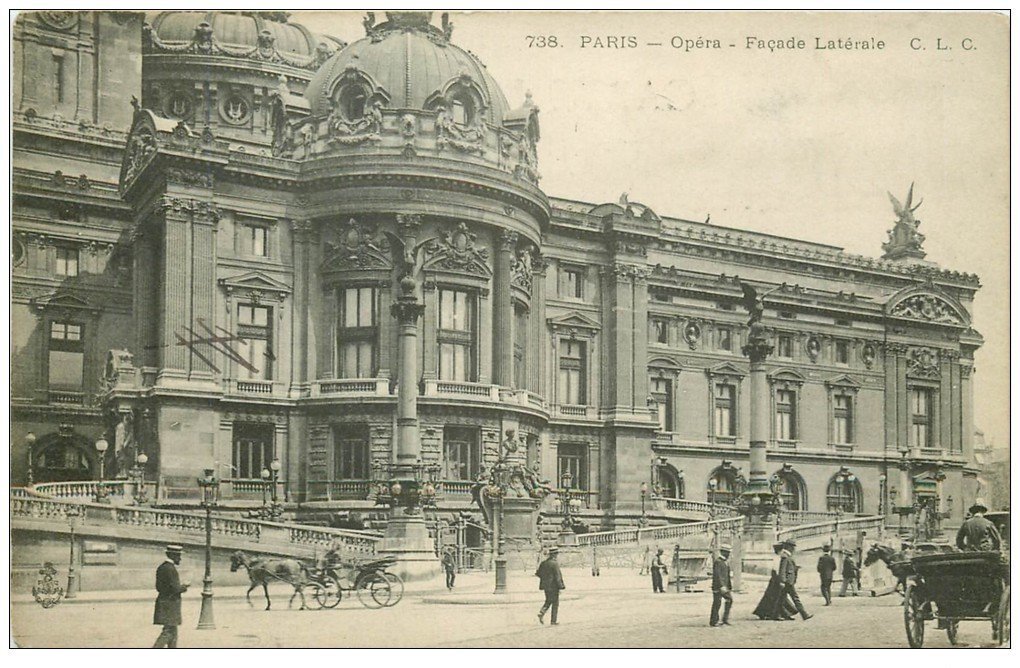 PARIS 08. L'Opéra façade