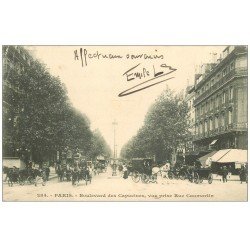 PARIS 09. Boulevard des Capucines 1903