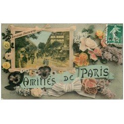 PARIS 09. Boulevard Montmartre 1909