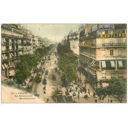 PARIS 09. Boulevard Montmartre 1909 Reutlinger