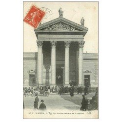 PARIS 09. Eglise Notre-Dame de Lorette 1908