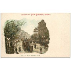 PARIS 09. Le Boulevard des Italiens. Belle Jardinière Cours Intendance à Bordeaux