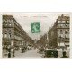 PARIS 09. Les Grands Boulevards. Carte émaillographie 1911