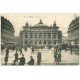 carte postale ancienne PARIS 09. L'Opéra et Métro 1923