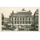 PARIS 09. L'Opéra et station Métropolitain et Voitures anciennes. carte photo bords dentelés