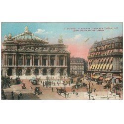 carte postale ancienne PARIS 09. L'Opéra Société Laitière Maggi vers 1929