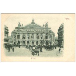 PARIS 09. L'Opéra vers 1900