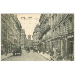 PARIS 09. Marchande de Quatre-Saisons Rue Lamartine