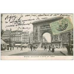 PARIS 10. Boulevard Porte Saint-Denis 1905