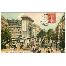PARIS 10. Boulevard Porte Saint-Denis 1908