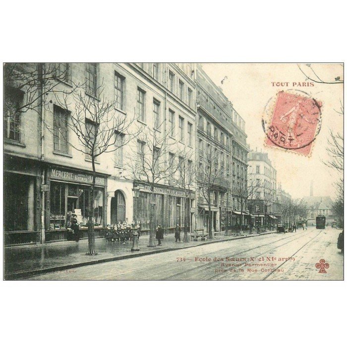 PARIS 10. Ecole des Soeurs Avenue Parmentier
