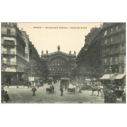 PARIS 10. Gare du Nord et Boulevard Denain