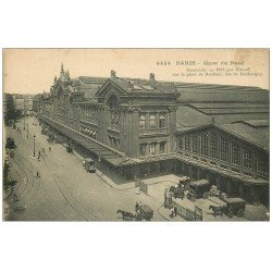 PARIS 10. Gare du Nord Place de Roubaix rue de Dunkerque