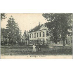 carte postale ancienne 10 BRANTIGNY. Le Château 1918