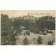 carte postale ancienne PARIS 11. La Mairie et Tramway à étage Statue Rollin 477