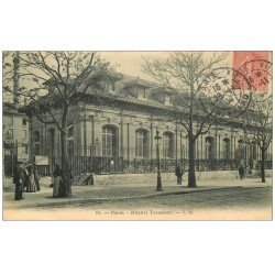 carte postale ancienne PARIS 12. Hôpitaux Hôpital Trousseau rue Michel Bizot 1904