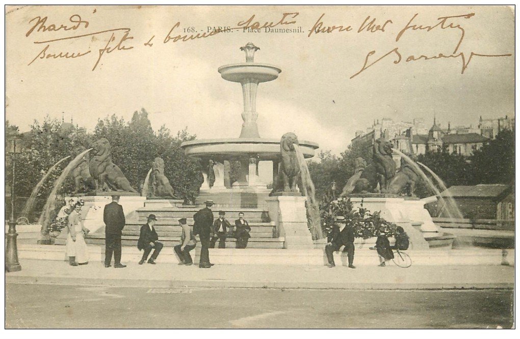 PARIS 12. La Place Daumesnil 1904