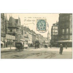 PARIS 12. La Rue de Lyon 1904