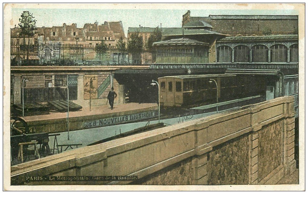 Le Métropolitain - Gare d'Allemagne à Paris 19e