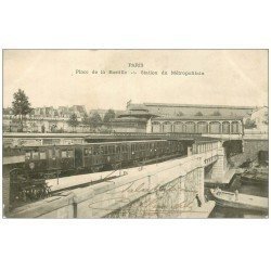 PARIS 12. Le Métropolitain Place de la Bastille 1905