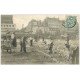 PARIS 12. Le repavage Place de la Bastille 1904. Les Petits Métiers de Paris. Collection Arget