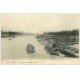 PARIS 12. Les Berges de la Halle aux Vins. Péniches et Bateau Mouche