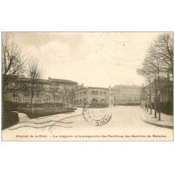 PARIS 13. Hôpital de la Pitié Lingerie et Pavillons des Services de Malades 1933