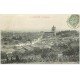 carte postale ancienne 10 CHAVANGES. Vue générale de la Ville 1906. Animation...