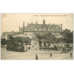 PARIS 13. La Mairie Place d'Italie