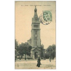 PARIS 14. Eglise Montrouge Saint-Pierre 1907